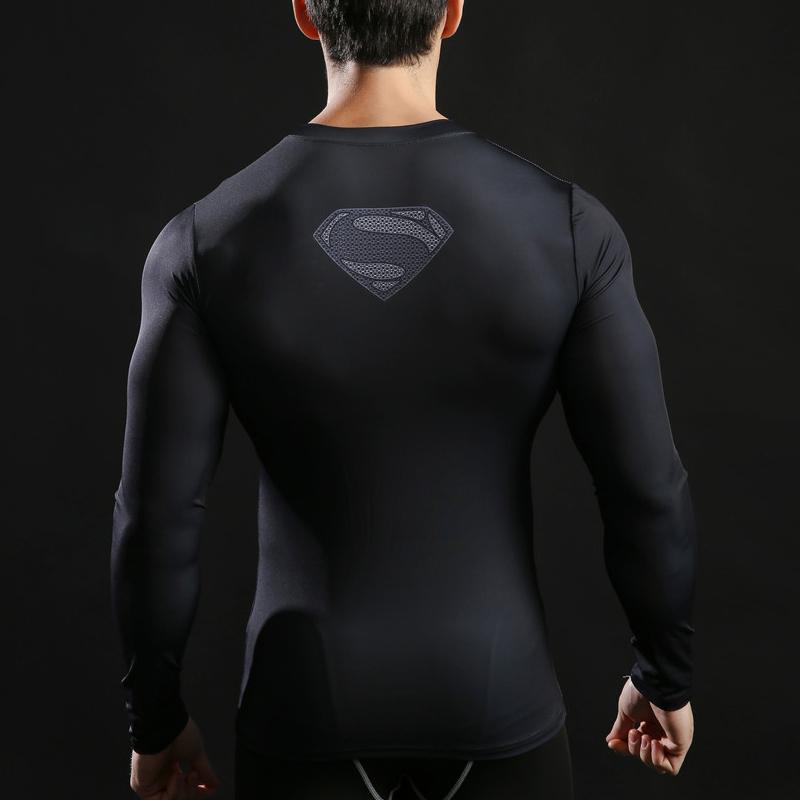 Anime 3D Printed Tshirts Men Compression Shirts Long Sleeve Tops Fitness T-shirts Novelty Slim Tights Tee Male Cosplay Costume