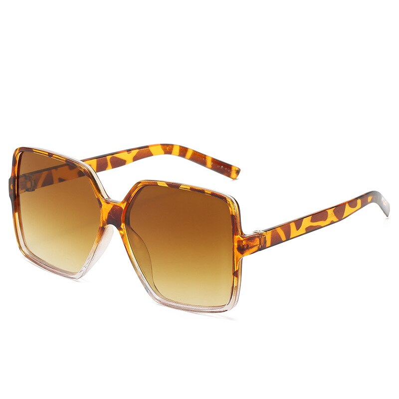 DRESSUUP New Trendy Large Frame Sunglasses for Women Sunglasses Gradient Female Sun Glasses UV400 lentes de sol mujer очки