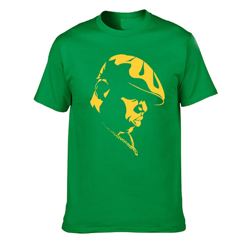 Fun Notorious Big Shirt Mens Short Sleeve Biggie Smalls Tshirt Hiphop Rock Biggie Smalls T Shirt Male Notorious B.I.G. Tee Tops