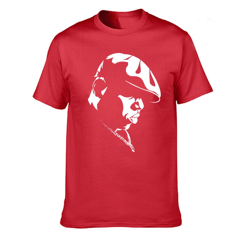 Fun Notorious Big Shirt Mens Short Sleeve Biggie Smalls Tshirt Hiphop Rock Biggie Smalls T Shirt Male Notorious B.I.G. Tee Tops