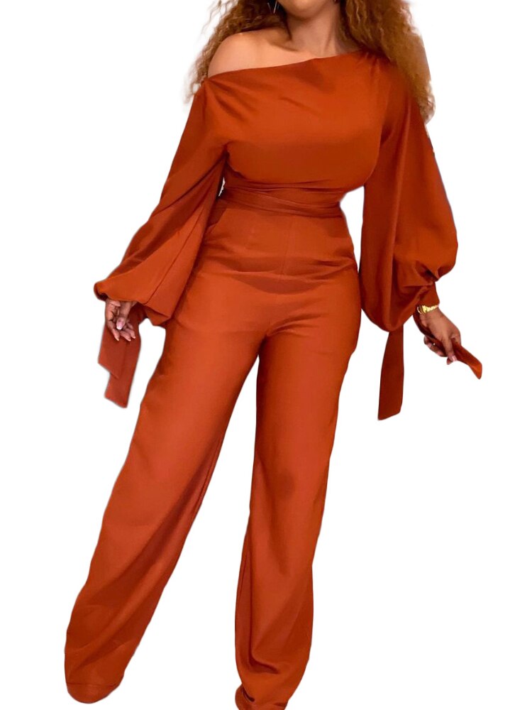 New In Fashion Sexy Women Pants Strapless Leisure High Waist Oversize Wide Leg Romper Elegance Jump Suits for Women Jumpsuits