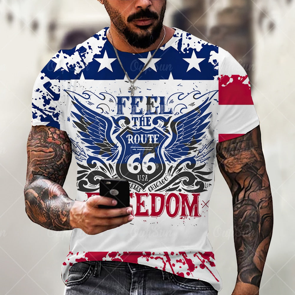 Summer hot sale Men_s T Shirts Oversized Loose Street wear Men Women Clothes Vinta Tees Tops