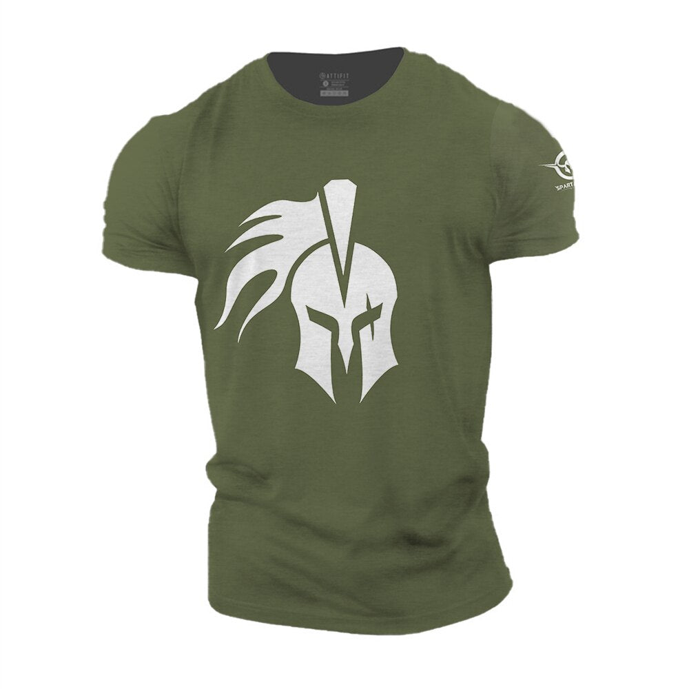 T Shirt For Men Spartan Bodybuilding Tracksuits Leisure O-neck Outdoor Sports Short Sleeve Summer Quick Dry Material Loose Tees