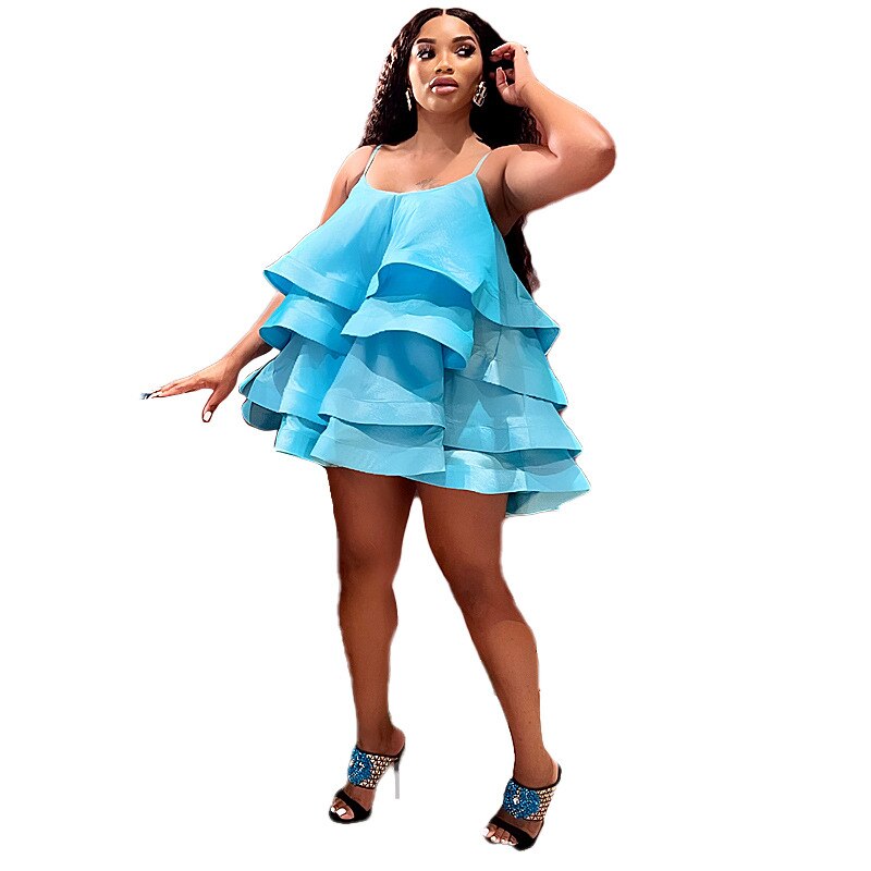 Spring Autumn Africa Clothing Sleeveless Dress African Dresses For Women Sexy O-Neck Perspective Slim Dress Office Lady Party