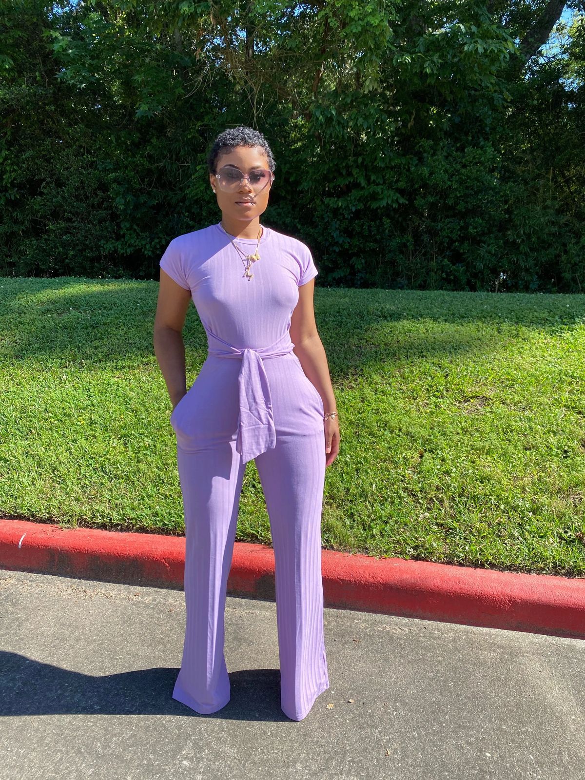 Streetwear Fashion Jump Suits for Women Pit Strip Short Sleeves Straps Jumpsuit Long Pants Home Comfortable Casual Women's Wear