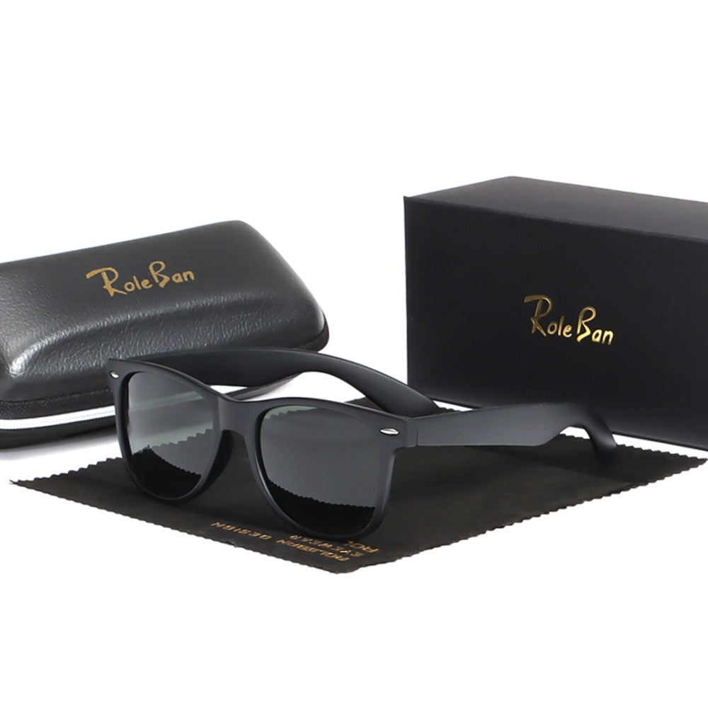 2022 New Square Polarized Sunglasses Women Men Luxury Brand Rivet Sun Glasses Ladies Bans Eyewear UV400 Oculos De Sol