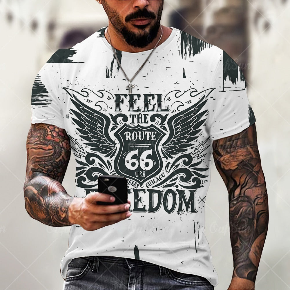 Summer hot sale Men_s T Shirts Oversized Loose Street wear Men Women Clothes Vinta Tees Tops