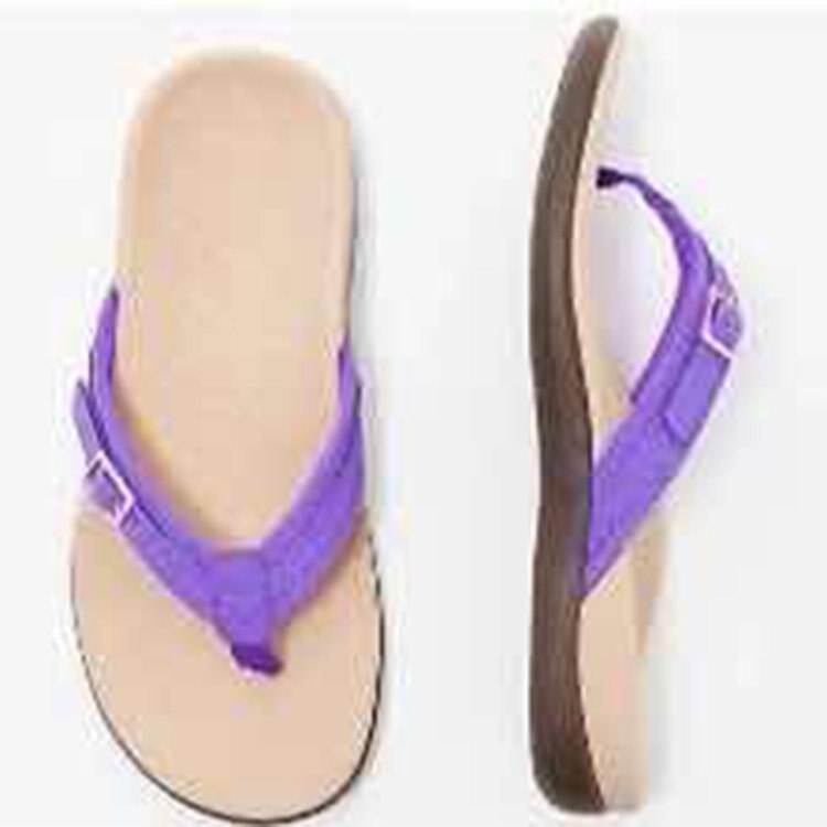 Summer Orthopedic Sandals Women Slippers Home Shoes Casual Female Slides Flip Flop For Chausson Femme Plus Size Flat Outdoor