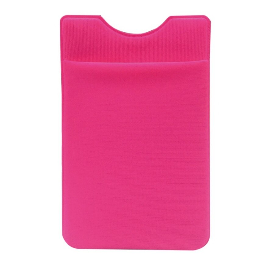 2019 Fashion Elastic Lycra Adhesive Cell Phone ID Credit Card Holder Women Sticker Pocket Wallet Case Card Holder #C2