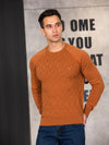 AIOPESON Argyle Basic Men Sweaters Solid Color O-neck Long sleeve Knitted Male Pullover Winter Fashion New Warm Sweaters for Men