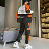 2023 Fashion 2 Pieces Sets Mens Cargo Zipper Tracksuit With Pockets Military Jackets And Fit Elastic Waist Pants Track Suit
