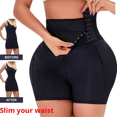 YBFDO Underpant Sexy Butt Lifter Shapewear Slim Waist Trainer Women Dress Underwear Body Shaper Padded Fake Buttock Hip Enhancer