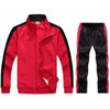 2Pcs Set Men's Sweatsuit Sportswear Tracksuit Men Jacket and Pants Sets Training Suit Autumn Winter Spring Sporting Track Suit