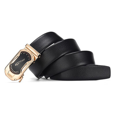 Plus LONG Size 130 140 150 160 170 180cm Belt for Men Famous Brand Designer Automatic Buckle Wast Straps Belt Genuine Leather