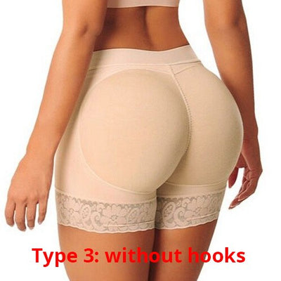 YBFDO Underpant Sexy Butt Lifter Shapewear Slim Waist Trainer Women Dress Underwear Body Shaper Padded Fake Buttock Hip Enhancer