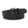 Pyramid Fashion Rivet Belt Men&Women's Studded Belt Punk Rock With Pin Buckle Drop Shipping Black