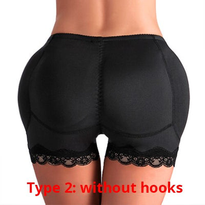 YBFDO Underpant Sexy Butt Lifter Shapewear Slim Waist Trainer Women Dress Underwear Body Shaper Padded Fake Buttock Hip Enhancer