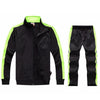 2Pcs Set Men's Sweatsuit Sportswear Tracksuit Men Jacket and Pants Sets Training Suit Autumn Winter Spring Sporting Track Suit