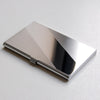 1 Piece Stainless Steel Card Holder Stainless Steel Silver Aluminium Credit Card Case Women Wallets Nueva Vogue Men ID Card Box