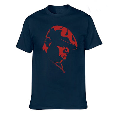 Fun Notorious Big Shirt Mens Short Sleeve Biggie Smalls Tshirt Hiphop Rock Biggie Smalls T Shirt Male Notorious B.I.G. Tee Tops