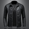 Men Autumn Fashion  Motorcycle 2023 Slim Men Streetwear Baseball Outdoor PU Leather Jacket BomberBomber Casual New Blazers coat