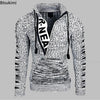 New2023 Autumn Winter Men's Hooded Sweaters Warm Slim High Neck Sweater Long-sleeved Shirt Male Knitwear Mens Clothes Tops S-4XL