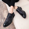 Male Patent Leather Moccasins Shoes High Top Italian Formal Dress Brogue Oxford Wedding Business Shoes Boots 2022