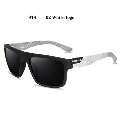 Fashion Square Vintage Polarized Sunglasses Men Women Retro Driving Fishing Luxury Brand Designer Sun Glasses UV400 Eyewear