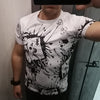 Horrible Skull Spades Poker T-Shirt Casual Men Summer 3D-Print Extra-Large T-Shirt 2022 Comfort Breathable T-Shirt Tops 110-6XL