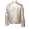 Spring and Autumn New Men's Motorcycle Jacket Gold / Silver Fashion Singer Stage Performance Dress Coats