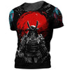 Japanese Samurai Print Tshirts for Men O-neck Short Sleeve Tops Funny Horror Men's T-shirts Clothing 2022 Fashion Streetwear Tee