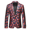 Luxury Men's Suit Jacket Wedding Business Dress Coat Men Fashion Slim Blazer QJ CINGA New Costume Homme Big Size M-5XL 6XL