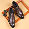 Patent Leather Brogue Shoes for Male Formal Wedding Party Office Shoes Men Oxfords Business Shoes Size 48
