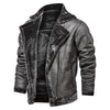 Large Size 4XL Racing fashion new style Jacket Men Leather Flights Jacket Black Aviator Pilot Coats Autumn Winter New Men's