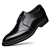 Patent Leather Brogue Shoes for Male Formal Wedding Party Office Shoes Men Oxfords Business Shoes Size 48