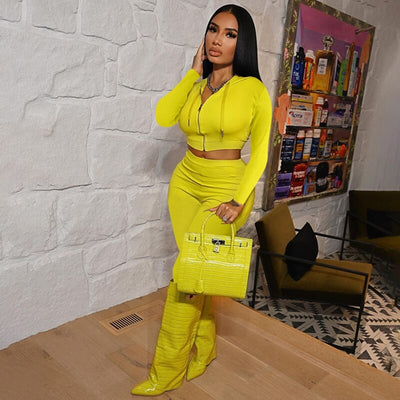 Streetwear Fall 2 Piece Set Women Hoodies Tracksuit Sweatsuit Lounge Matching Set Outfits Sport Active Wear Women Sweat Suit Set