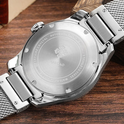 IPOSE IX&DAO 5303 Watch For Men PT5000 Movement Automatic Mechanical GMT Sport Retro Diving Casual Dress 200m Waterproof Watches