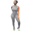 Active Wear Women Bodycon Jumpsuit Romper Overall Sport Workout Casual Jumpsuit Black One Piece Jumpsuit In Women Outfits 2022