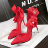 New Evening Party Women Elegant Luxury Designer Women's Dress Pumps Shoes with Heel Wedding Bride Stiletto