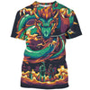 New 3D Men's T-Shirt Dragon Print 2023 Summer Crew Neck Short Sleeve Tee Shirt Oversized Loose Men's Clothing Casual Sweatshirt