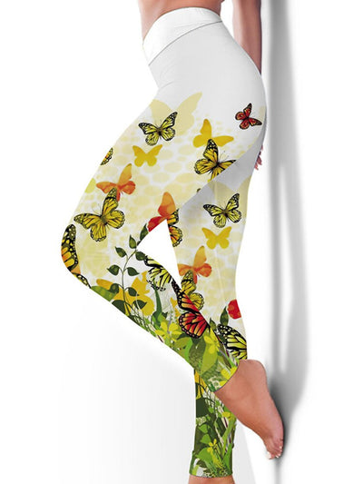 Push Up Leggins Sports Active Wear Gym Workout Jegging Tights Printed Leggings Women Fitness Yoga Pants Scrunch Outerwear