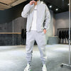 Spring Autumn Men Sportswear Set Tracksuit Hip Hop Jacket + Pants Male Casual Streetwear Track Suits