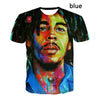 Women/Mens T Shirt Bob Marley Legend Reggae 3D Print T-Shirt Summer Casual Tees