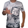 Horrible Skull Spades Poker T-Shirt Casual Men Summer 3D-Print Extra-Large T-Shirt 2022 Comfort Breathable T-Shirt Tops 110-6XL