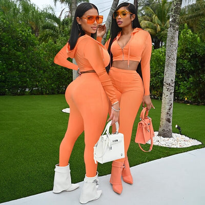 Streetwear Fall 2 Piece Set Women Hoodies Tracksuit Sweatsuit Lounge Matching Set Outfits Sport Active Wear Women Sweat Suit Set