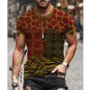 2022 Summer New Style Jesus 3D Print Retro Harajuku Ethnic Short Sleeve T-shirt O-Neck Polyester Material Men's T-shirt