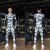 mens new outdoor fitness quick dry pants basketball elastic running fitness suit sports set track suit set men