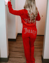 Tracksuit Women Y2k Juicy Tracksuit Women Velvet Juicy Tracksuit Track Suit Two Piece Set Coture Sweatsuits For Women Pants Ste