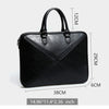 New Fashion Women's Briefcase 14 Inch Laptop Portable Handbag Shoulder Bag Female Business Leather Crossbody Bags Women Handbags