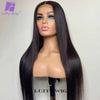 5x5 Pu Silk Base Scalp Top Lace Front Human Hair Wigs Straight Remy Brazilian Lace Closure Wig Pre Plucked with Baby Hair Luffy